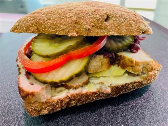 Frikadelle sandwich