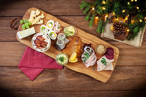 Julemenu alm