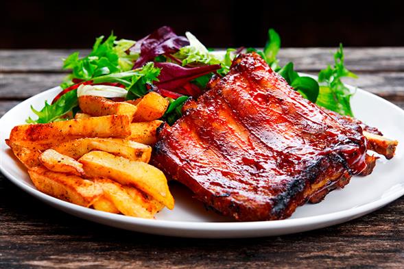 Steg selv bbq menu 4